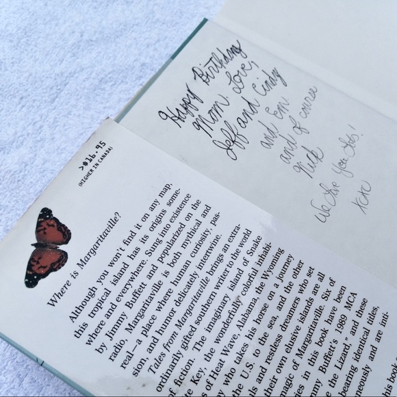 **Sold** 1st ed. Jimmy Buffett Tales of Margaritaville Book - Picture 6 of 10